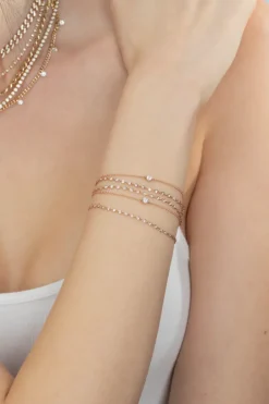The Last Line Solitaire Chain Bracelet