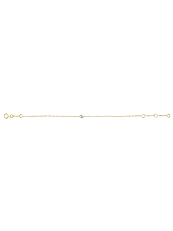 The Last Line Solitaire Chain Bracelet