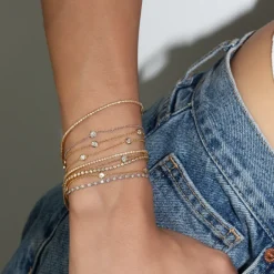 The Last Line Solitaire Chain Bracelet