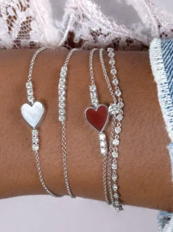 The Last Line Solitaire Chain Bracelet