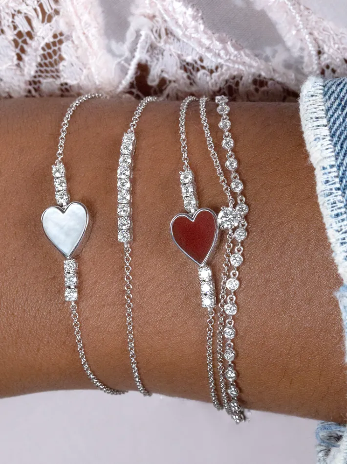 The Last Line Solitaire Chain Bracelet