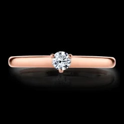 The Last Line Solitaire Ring
