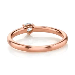The Last Line Solitaire Ring
