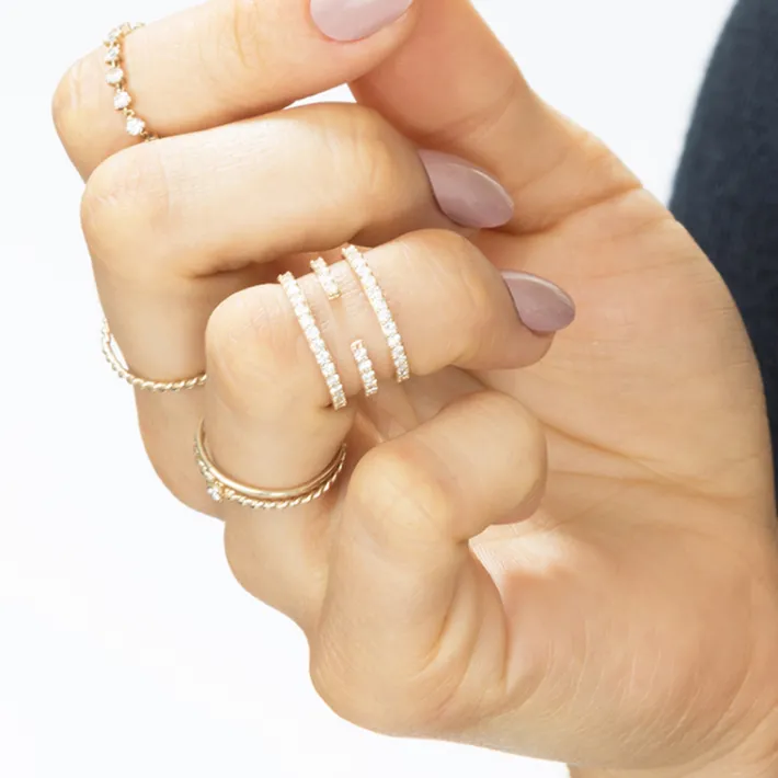 The Last Line Split Eternity Band