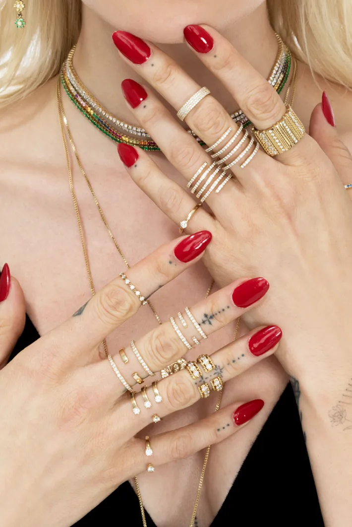 The Last Line Split Eternity Band