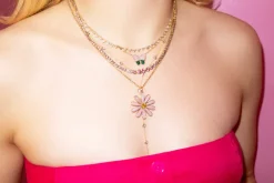 The Last Line Super Arrow Flower Necklace