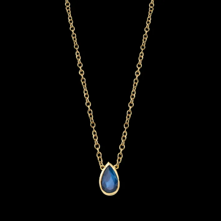 The Last Line Teardrop Necklace