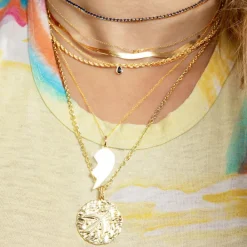 The Last Line Teardrop Necklace
