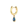 The Last Line Teardrop Slim Hoop
