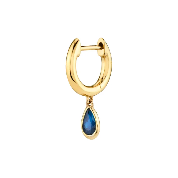 The Last Line Teardrop Slim Hoop