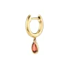 The Last Line Teardrop Slim Hoop