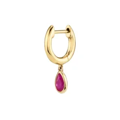 The Last Line Teardrop Slim Hoop