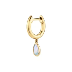 The Last Line Teardrop Slim Hoop