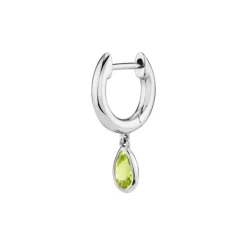 The Last Line Teardrop Slim Hoop