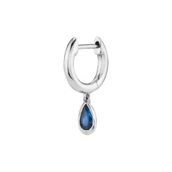 The Last Line Teardrop Slim Hoop