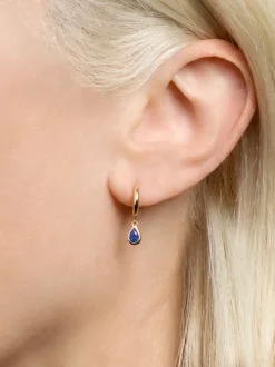 The Last Line Teardrop Slim Hoop
