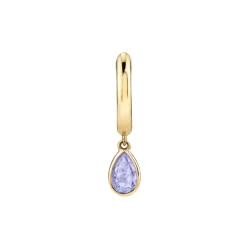 The Last Line Teardrop Slim Hoop