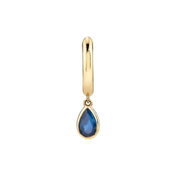 The Last Line Teardrop Slim Hoop