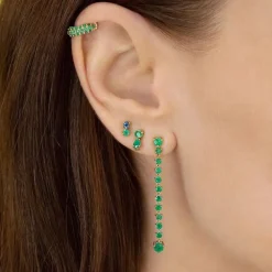 The Last Line Teardrop Stud