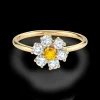 The Last Line Teddy Flower Ring