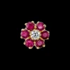 The Last Line Teddy Flower Stud