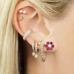The Last Line Teddy Flower Stud