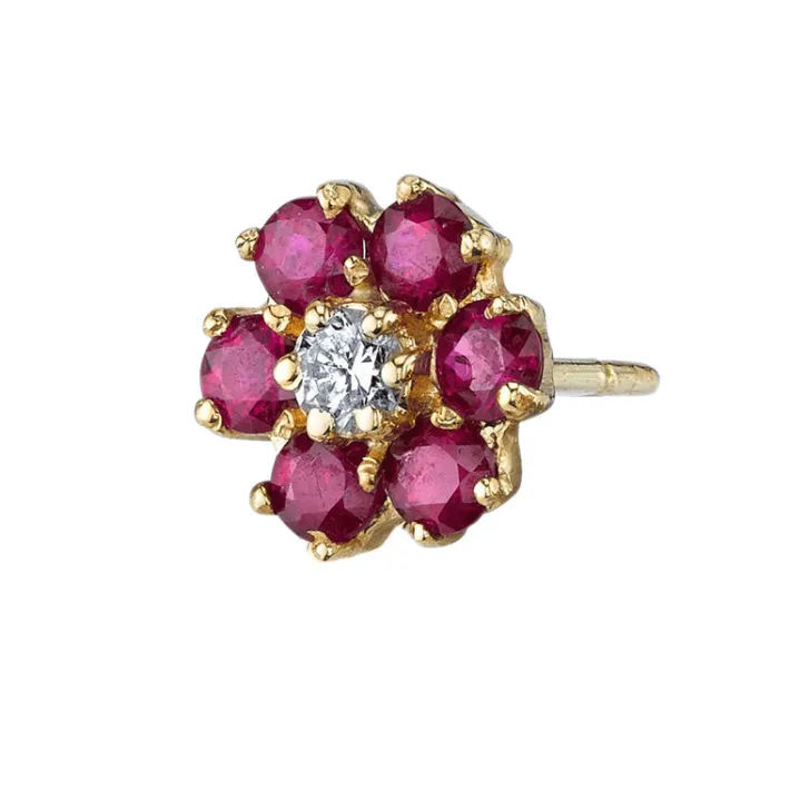 The Last Line Teddy Flower Stud