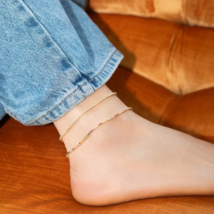 The Last Line Tennis Anklet