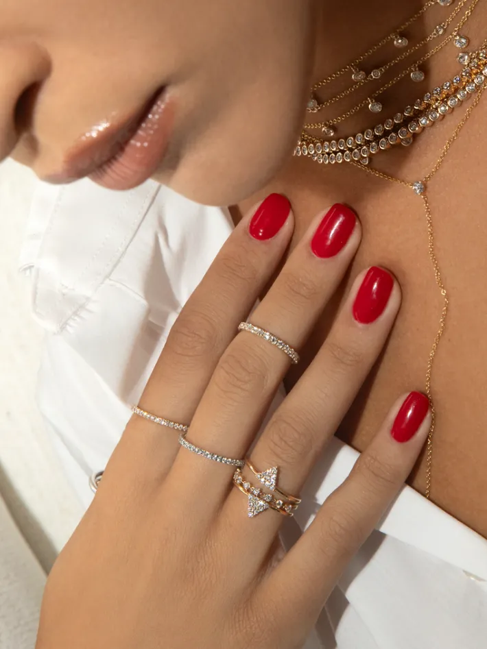 The Last Line Tennis Chain Ring