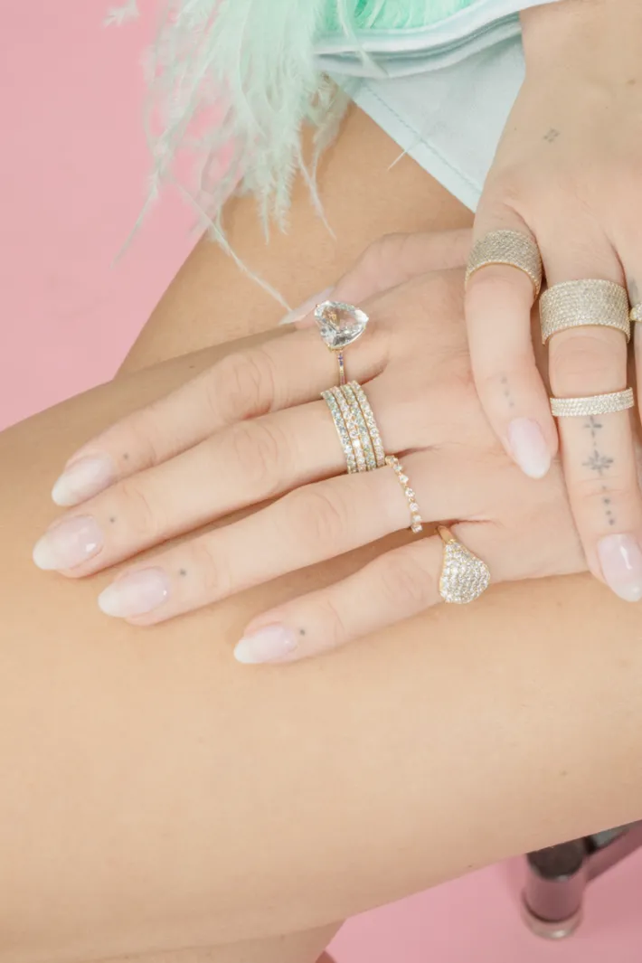 The Last Line Tennis Chain Ring