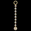 The Last Line Tennis Hoop Earring Charm