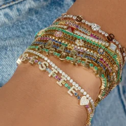 The Last Line The Perfect Personalized Tennis Bracelet