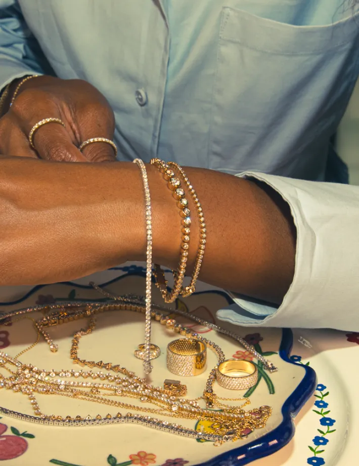 The Last Line The Perfect Personalized Tennis Bracelet