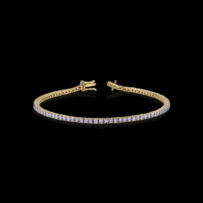 The Last Line The Perfect Personalized Tennis Bracelet
