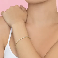 The Last Line The Perfect Personalized Tennis Bracelet