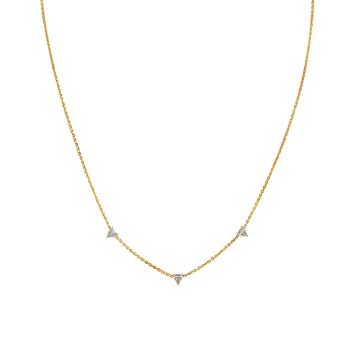 The Last Line Triple Bestie Birthday Cake Necklace