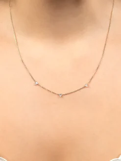 The Last Line Triple Bestie Birthday Cake Necklace