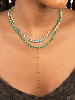 The Last Line Triple Bestie Birthday Cake Necklace