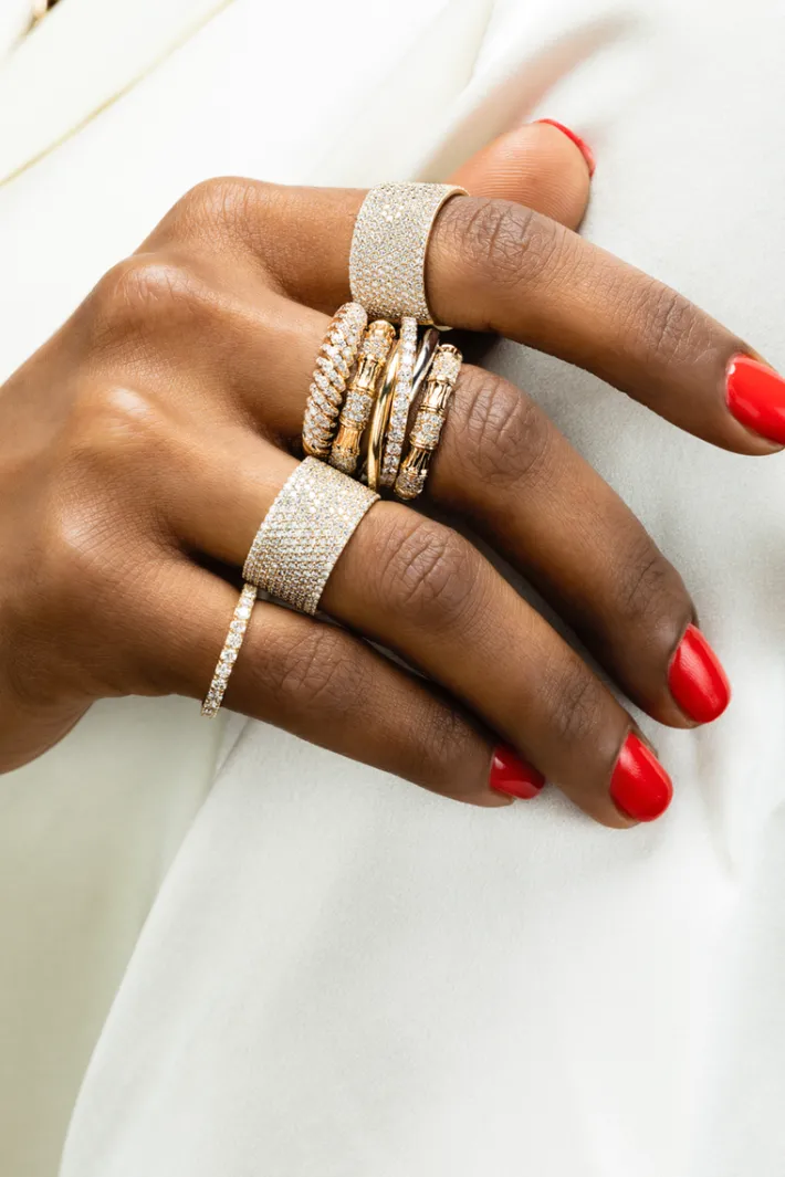 The Last Line With a Twist Date Ring