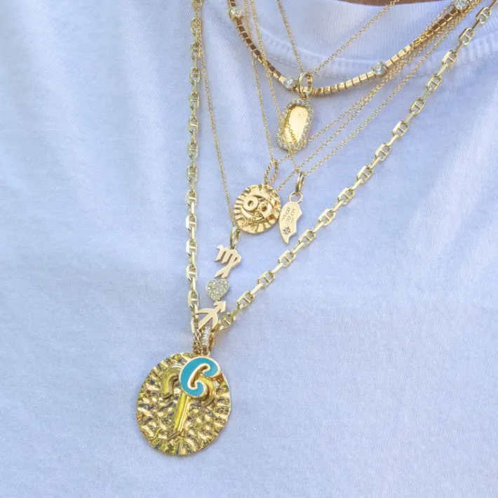 The Last Line Zodiac Coin Pendant