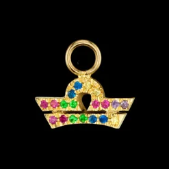 The Last Line Zodiac Hoop Earring Charm