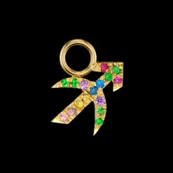 The Last Line Zodiac Hoop Earring Charm