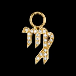 The Last Line Zodiac Hoop Earring Charm