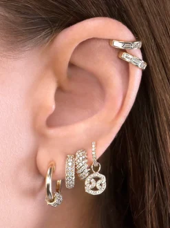 The Last Line Zodiac Hoop Earring Charm