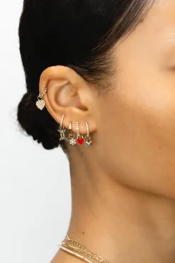 The Last Line Zodiac Hoop Earring Charm