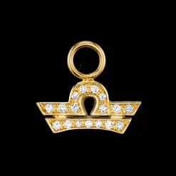 The Last Line Zodiac Hoop Earring Charm