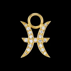 The Last Line Zodiac Hoop Earring Charm