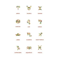 The Last Line Zodiac Station Necklace